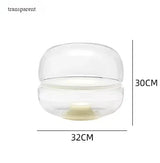 Nordic Lamps and Bedroom Home Decor Desk Lamps Minimalist Glass Light Luxury Designer Cloudstone Bedside Reading Lamp LED