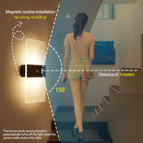 Home Sensor Wall Lights USB Rechargeable Indoor Motion Lighting Bedroom Bedside Lamp Corridor Stairway Decor Lights Wall Lamp