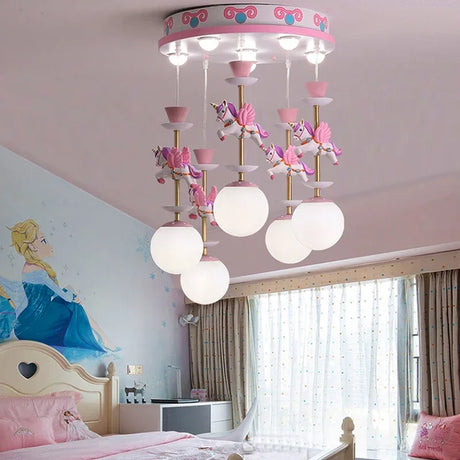 Fantasy Children's Bedroom Chandeliers Modern Creative LED Pendant Lights For Living Room Decors Lighting Ceiling Lamps