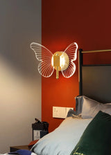 LED Pendant Light Fixture Butterfly Hanging Lamps For Ceiling Kitchen Bedside Living Room Decor Pendant Lamp