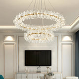 Nordic Modern Ceiling Chandelier Bedroom Dining Living Room Crystal Pendant Lamp Interior Decoration Firefly Garland LED Light