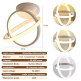 Nordic Modern LED Ceiling Lights Surface Mount Pendant Chandelier Living Room Bedroom Indoor Kitchen Dining Lighting Lamp
