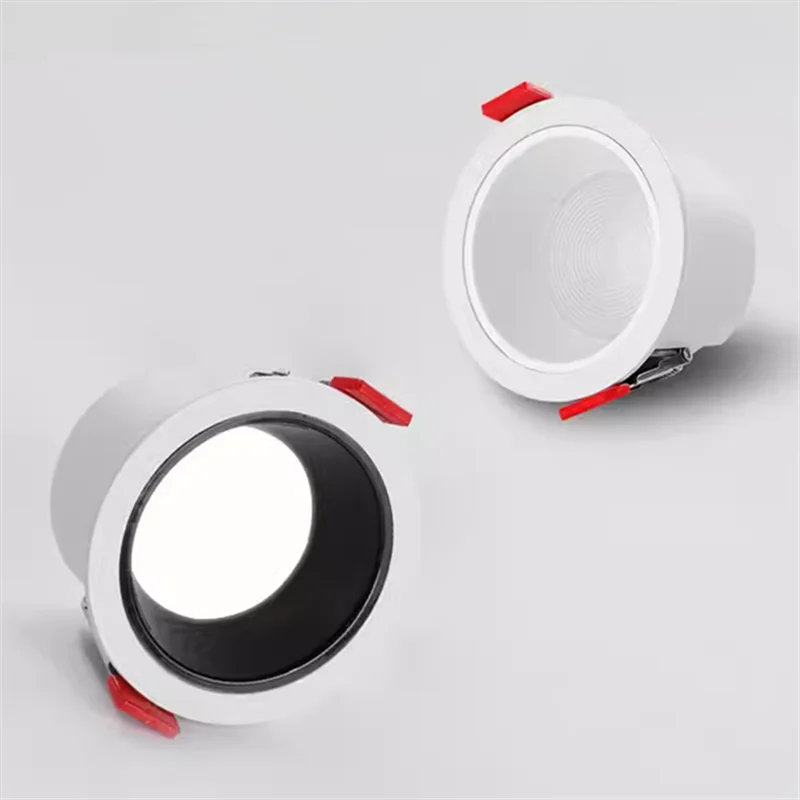 New Nordic Recessed LED Downlight 110V-240V Dimmable Ceiling Lamp 5W7W ...