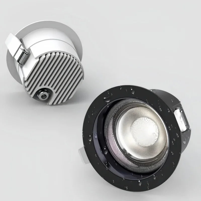 IP68 Waterproof LED Downlight Embedded 7W 9W 12W 15W 18W 24W LED Ceiling Light For Kitchen Washbasin Bathroom Recessed Spotlight