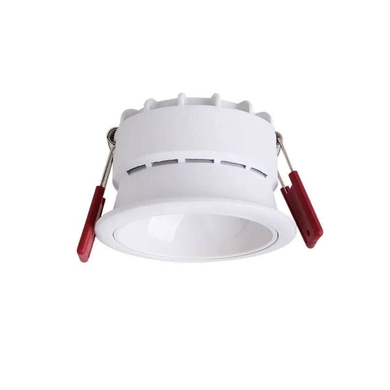 Dimmable Anti Glare Recessed Led COB Ceiling Downlight Lamp 7W 10W 15W 18W 24W Spot Light Fixtures Indoor Home Lighting
