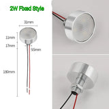 Ultra-Thin Diffuse LED Mini Spotlight (1W / 2W / 3W, DC 5V/12V/24V) - Super Bright Constant Voltage Light for Equipment & Instruments
