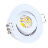 Waterproof LED Down lights Adjustable Dimmable 3W AC90-260V/DC IP65 Downlight Outdoor Led Ceiling Lamps MINI LED Spot Color