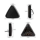 1PCS F1 Style Universal Led Brake Stop Light Triangle LED Rear Tail Light Reverse Safety Strobe Lamp for Car Auto Motorcycle 12V