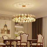 Luxury Crystal Chandelier Shining Ceiling Light Pendant Lamp Hanging Hallway Living Room