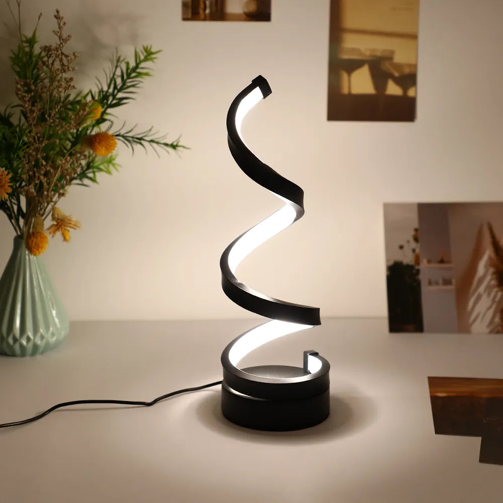 Modern Simple Table Lamp Bedroom Bedside Desk Creative Art Decorative Table Lamp