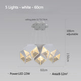 Modern 2025 New Gypsophila warm romantic master bedroom Led Ceiling Chandelier Dining Room Restaurant Bar Pendant Hanging Lamp