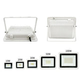 IP68 Waterproof LED Flood Light AC220V (10W–100W) - Heavy-Duty Outdoor Garden Projector Spotlight & Wall Light