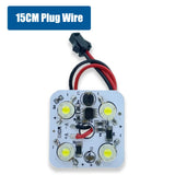 DC 12V-80V High Power LED Light Beads - 4W 12W Aluminum Base Chip