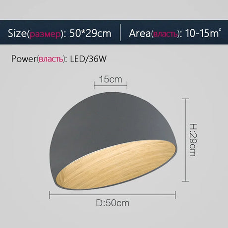 Wood Grain ceiling light Bedroom black white wood ceiling light Spain Designer Light Fixture For Study Room Designer light