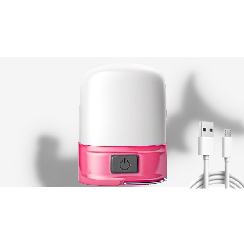 C2 New Mini Tent Lamp Usb Rechargeable Cob Led Light  Ip65 Lithium Battery Bright Portable Lantern For Outdoor Camping Lights