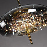 Nordic Luxury Creative Pendant Light Art Glass Minimalist Dining Table Lamp Bar Counter Influencer Bedside Dining Room Lighting