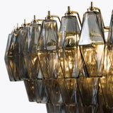 2027 Murano Glass Wish Bottle Pendant Lamp Colorful Glass Electroplated Brass Silver Round Dimmable Ceilings Lustre