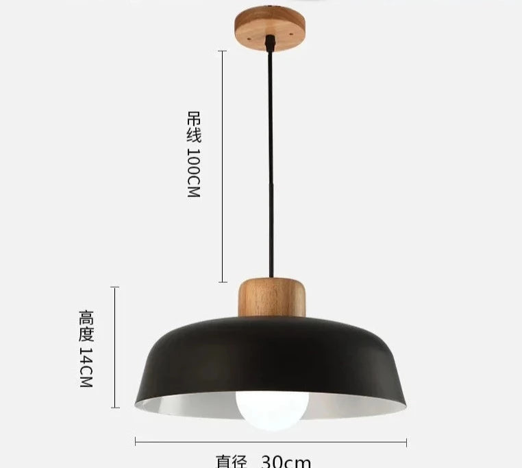 Nordic style chandelier restaurant kitchen bar study bedroom minimalist modern creative personalized chandelier