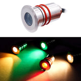 1W Mini LED IP68 Waterproof Stainless Steel Pool Underwater Lamp DC12V 24V Stair Pathway Garden Deck Spotlight Underground Light