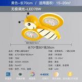 New Ceiling Fan Lights, Children's Bedroom Dining Room Ceiling Fan Lights, Ceiling Lights with Led Lights Indoor Lighting