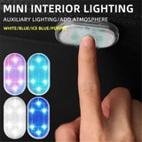 Touch Sensor USB LED Car Interior Light - Wireless Ceiling Reading Lamp