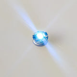 2PCS Miniature Wireless LED Light Modules - Super-Bright Push-Button Single Lamp for DIY Models
