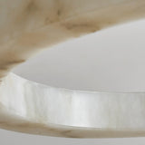Faux Marble Round Pendant Light Artificial Stone Creative Hanging Lamp Living Room Dining Room Study Hotel Resin Ceiling Light