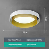 Nordic Round Ceiling Light Lamp Bedroom Living Room Lamp adario Soffitto Modern Lucer's Led Habit action Techno  Para Sala