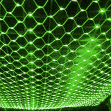 LED Net Grid String Light (1.5x1.5m / 3x2m / 6x4m) - Waterproof Mesh Fairy Lights for Garden & Christmas Decor