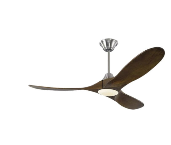 Wooden Blade DC 85V - 260V Motor Decorative Ceiling Fan Ventilator Light Remote Control Free Shipping