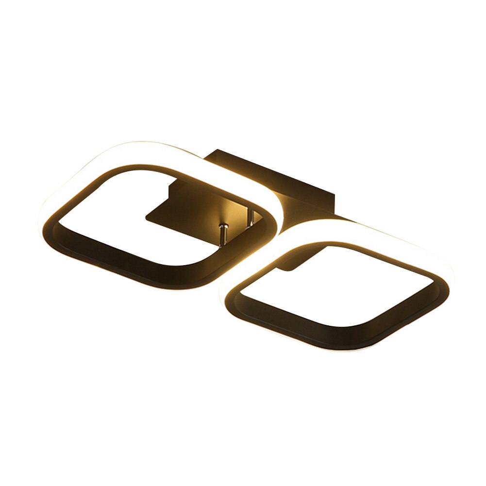 Modern LED Ceiling Light Fixture Indoor Lighting Chandelier Light Ceiling Minimalist Square Round for Home Hallway Balcony Aisle