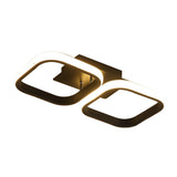 Modern LED Ceiling Light Fixture Indoor Lighting Chandelier Light Ceiling Minimalist Square Round for Home Hallway Balcony Aisle