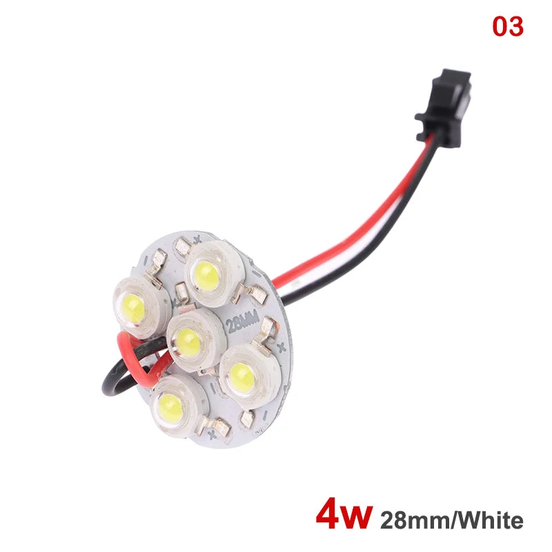High Brightness LED 3W/4W/5W Lamp Bead Light Board Bulb Round Transformation Light Source 23/28mm Indoor Light