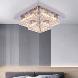 Crystal Chandelier Luxury Living Room Bedroom Ceiling Lights Led Kitchen Light Hanging Lamps Lustre Dining Decorative