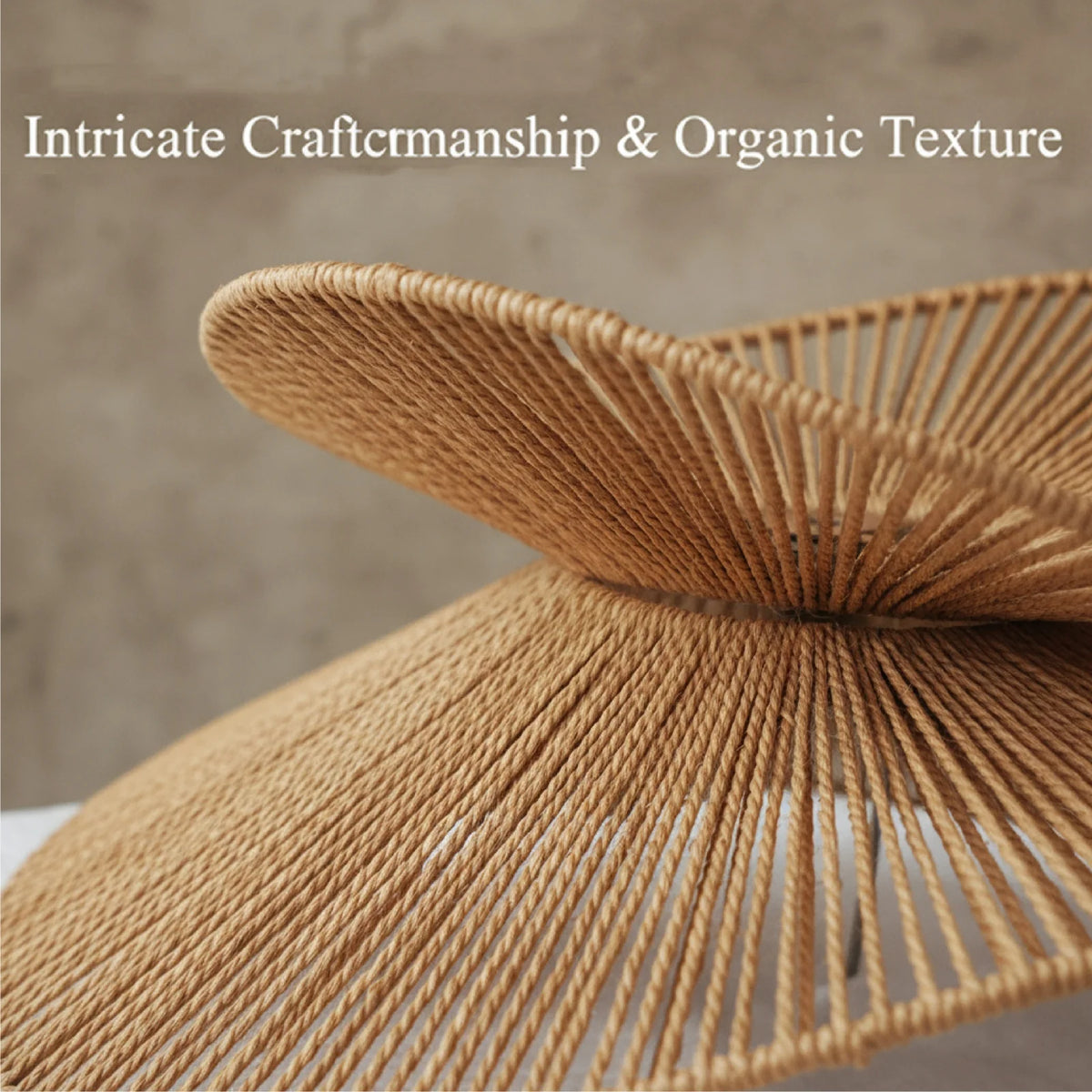 Wabi Sabi Lotus Shaped Woven Lamp Shade Handmade Pendant Cover for Living Room Kitchen Island Farmhouse Lighting Accessory
