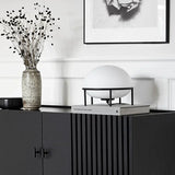 CX379KV 2025 New Modern Creative Denmark Table Lamp Artistic White Glass Ball Desk Light for Bedroom Living Room Lighting