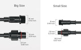 2pin 3pin 4Pin 5pin DC LED Strip Light Extension Cable Connector Male to Female Waterproof IP67 40cm 60cm 100cm 200cm 300cm