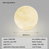 Nordic Moon Led Pendant Lights Lighting Living Dining Room Decor Chandeliers Restaurant Cafe Bar Hanging Lamp Bedroom Luminaire