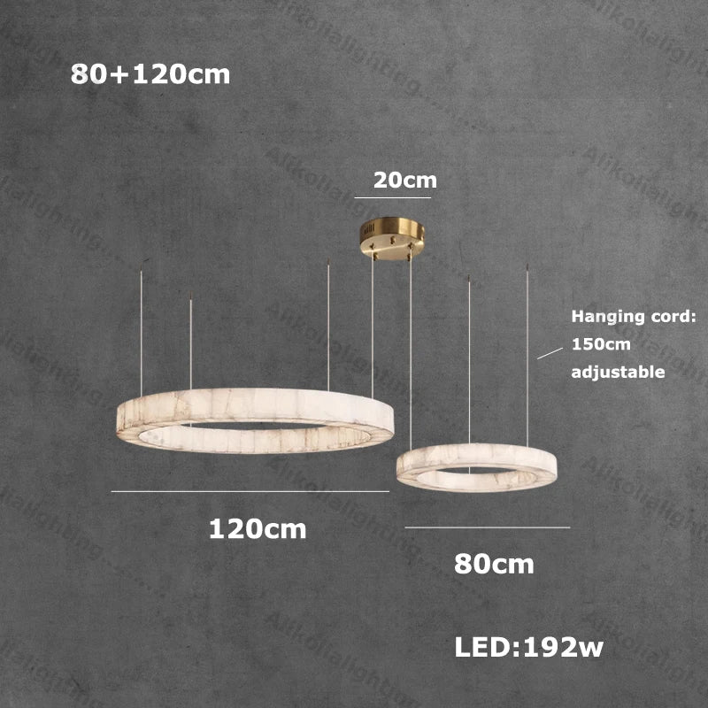 American Marble Black Chrome Gold Dimmable LED 2026 Chandelier Lighting Lustre Suspension Luminaire Lampen For Living Room