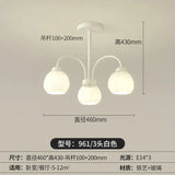 Living Room Chandelier Nordic  Match Green Dining Room Light French Pastoral Simple And Warm Bedroom Living Room Lamp