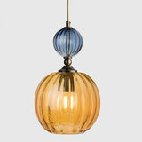 Modern stained glass chandelier Restaurant bar bedside creative bedroom personality model room Pendant lamp home decor Light