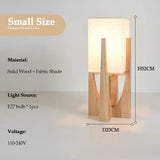 Solid Wood Floor Lamp Japanese Style for Living Room Hotel Teahouse Homestay Bedroom Sofa Corner Standing Light Bedside Table La