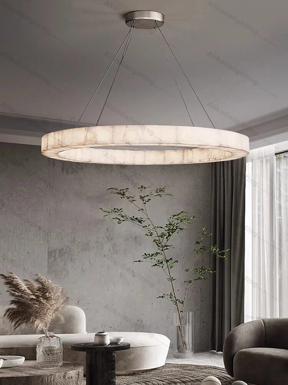 American Marble Black Chrome Gold Dimmable LED 2026 Chandelier Lighting Lustre Suspension Luminaire Lampen For Living Room
