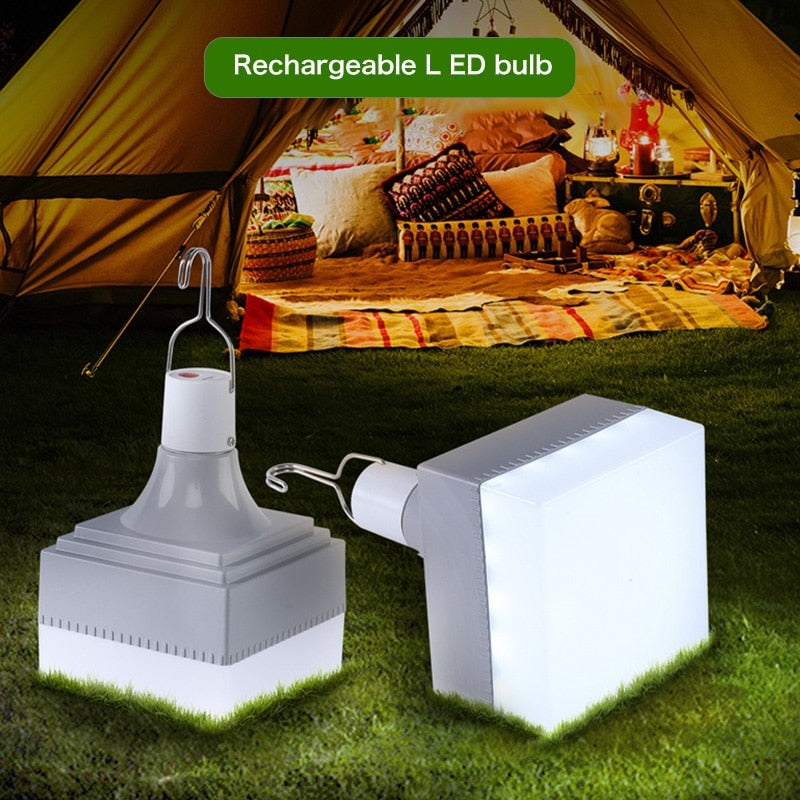 Portable LED Lamp Bulbs Night Light USB Rechargeable Camping Light Waterproof Tent Light LED Lights Emergency Light