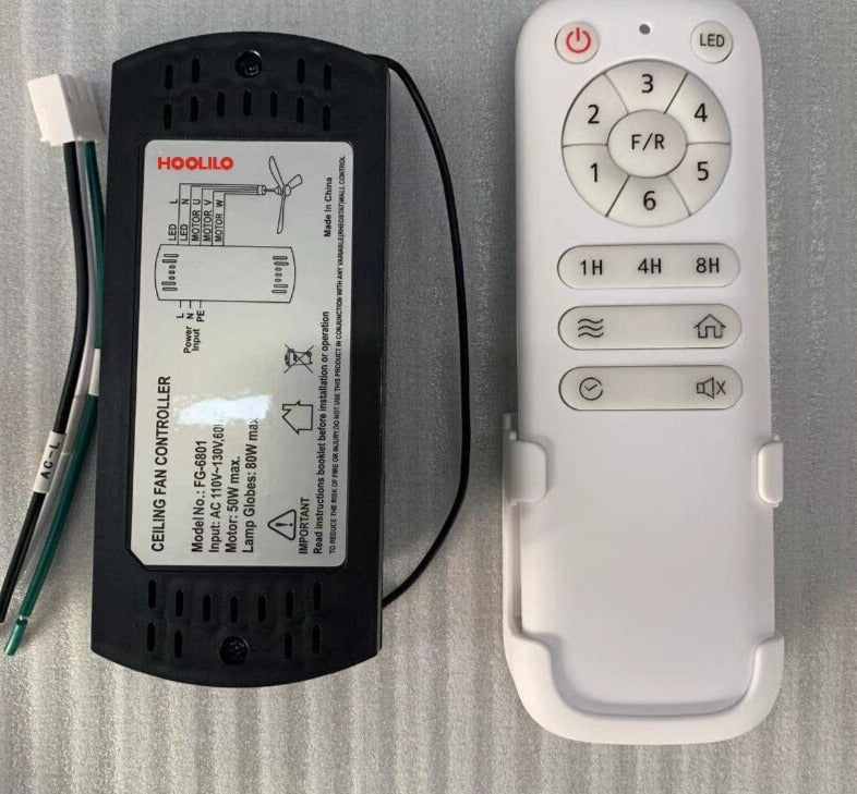 Brushed Luxury 3 Wooden Blade DC 85V - 260V Motor Decorative Ceiling Fan Ventilator Light Remote Control Free Shipping