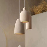 Japanese style Wabi Sabi style pendant light, living room dining room light, modern minimalist bar designer pendant light