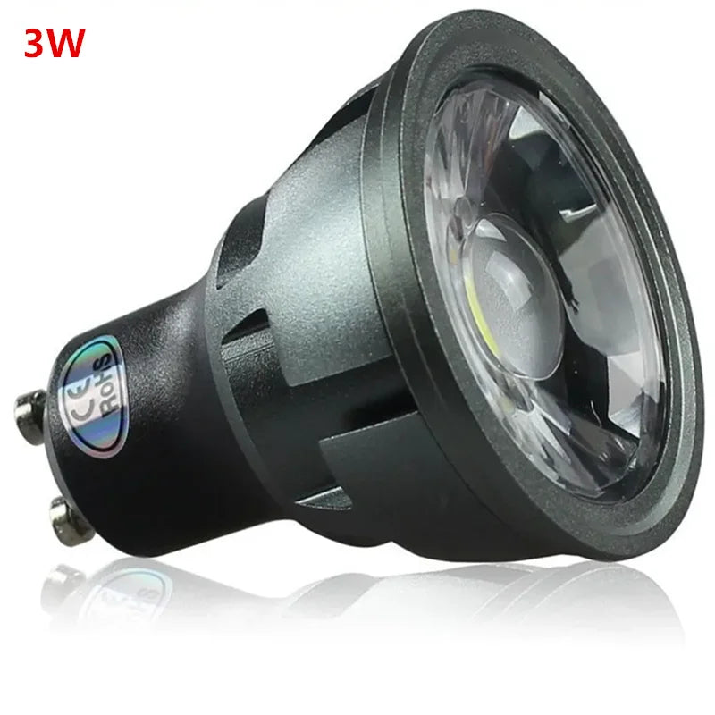 Super Bright Dimmable GU10 / GU5.3 / E27 / MR16 COB 3W 5W 7W LED Bulb Lamp 85-265V 12V Spotlight Warm White / Cold White LED L