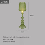 Nordic Creativity Hollow Wine Glass Led Floor Lamp Living Room Home Decors Standing Lamp Bedroom Corner Sofa Bedside Table Light