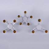 3/4/5 In 1 E27 Bulb Adapter Splitter Pendant Lamp Holder Screw Lighting Fixture