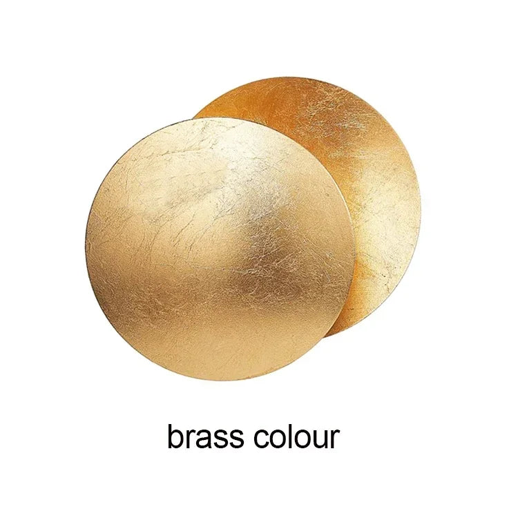 Modern Round Eclipse LED Wall Lamp - Minimalist Indoor Corridor Lighting